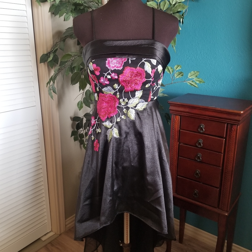 black dress